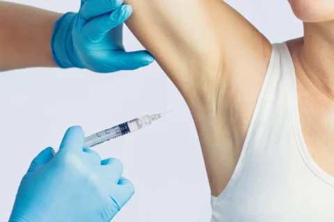 Botox gegen Schwitzen Berlin