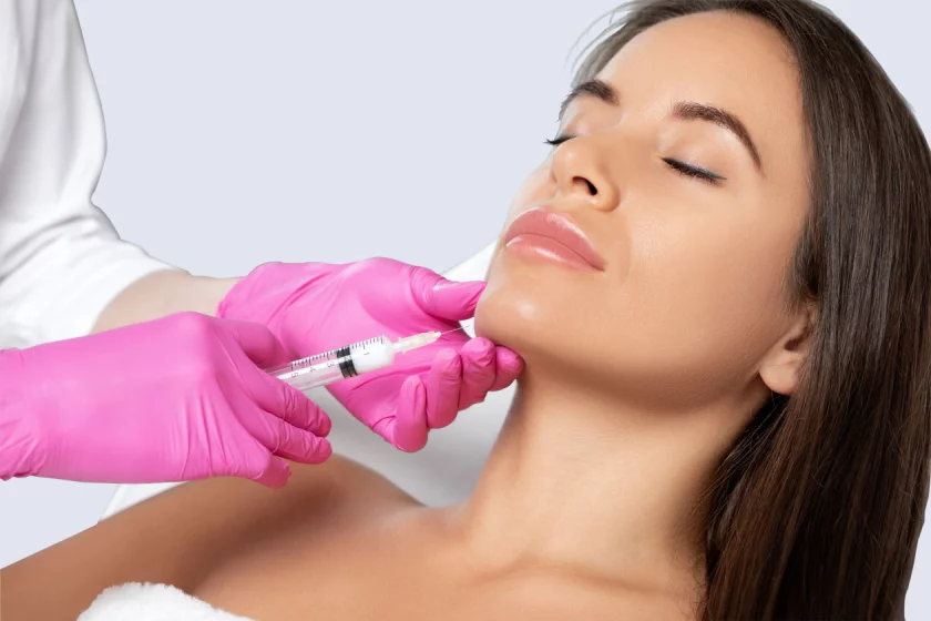 chin correction with hyaluronic acid Berlin